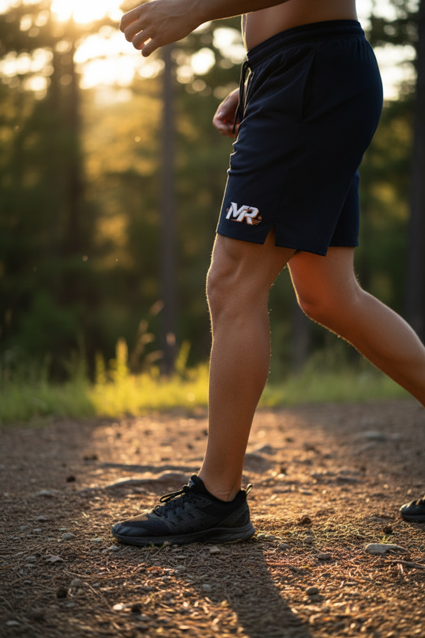MR Performance Shorts Side Split Hem Trail V2